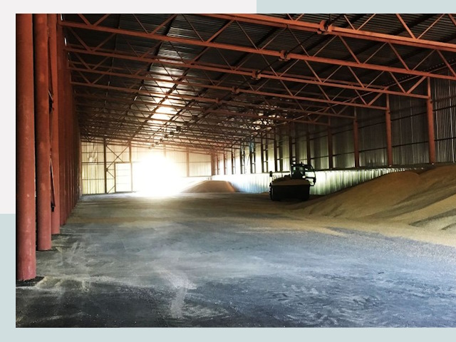 Строительство зернохранилищ в Краснотурьинске