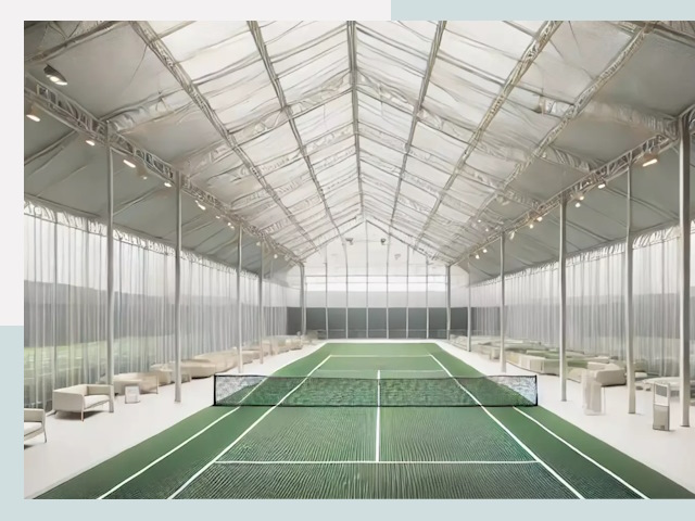 Строительство теннисных кортов в Краснотурьинске