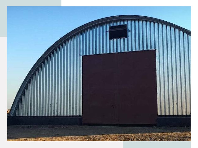 Бескаркасные ангары в Краснотурьинске