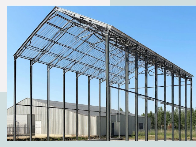 Прямо стенные ангары от СтальСтрой-Кту по цене 638 руб.