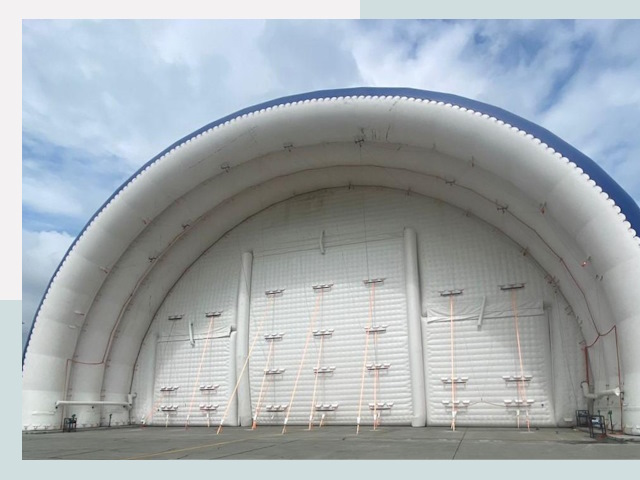 Пневмокаркасные ангары от СтальСтрой-Кту по цене от 638 руб.