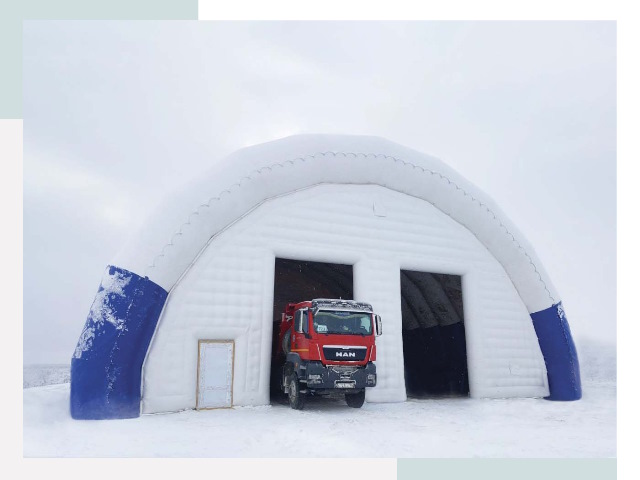 Мобильные ангары в Краснотурьинске