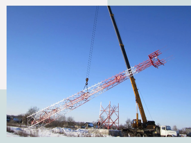 Строительство башен связи в Краснотурьинске от 638 руб.