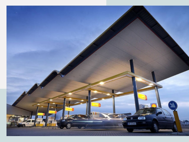 Навесы для АЗС в Краснотурьинск от 638 руб. - Защита и комфорт