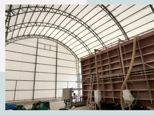 Оснащение ангаров в Краснотурьинске от 638 руб. - Надежно и быстро