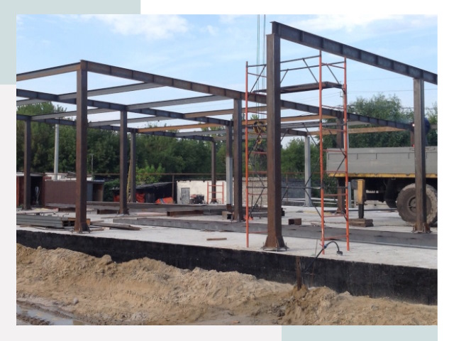 Фундамент для ангаров в Краснотурьинске