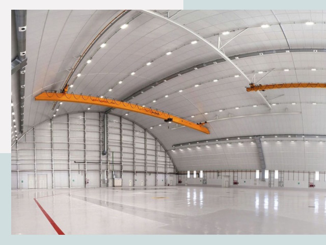 Оснащение ангаров в Краснотурьинск от СтальСтрой-Кту - цена от 638 руб.