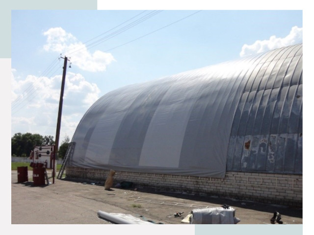 Ремонт ангаров в Краснотурьинске