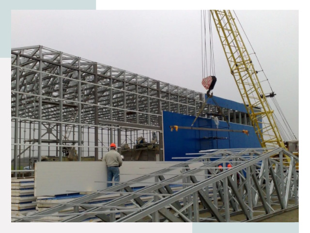 Монтаж ангаров в Краснотурьинске