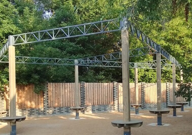 Терраса из металлоконструкций под ключ, проектирование, изготовление и монтаж от СтальСтрой-Кту